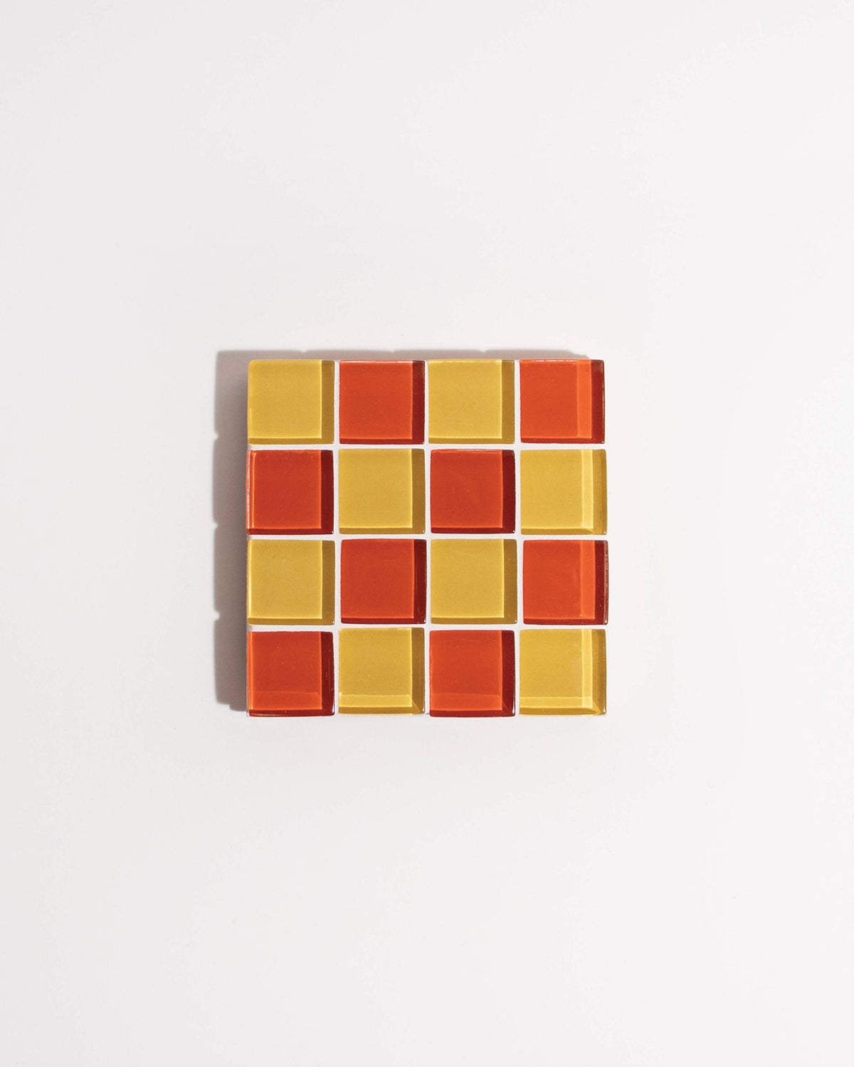 GLASS TILE COASTER - Candy Cone