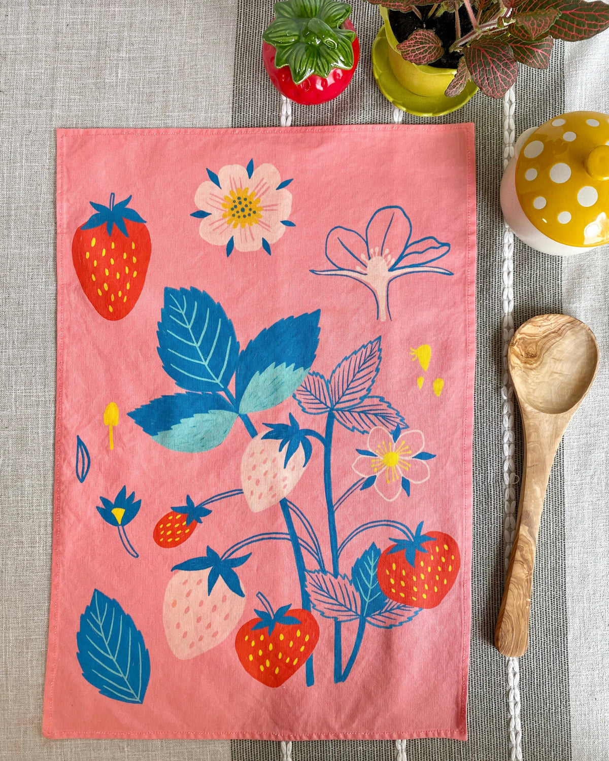 Strawberry Tea Towel