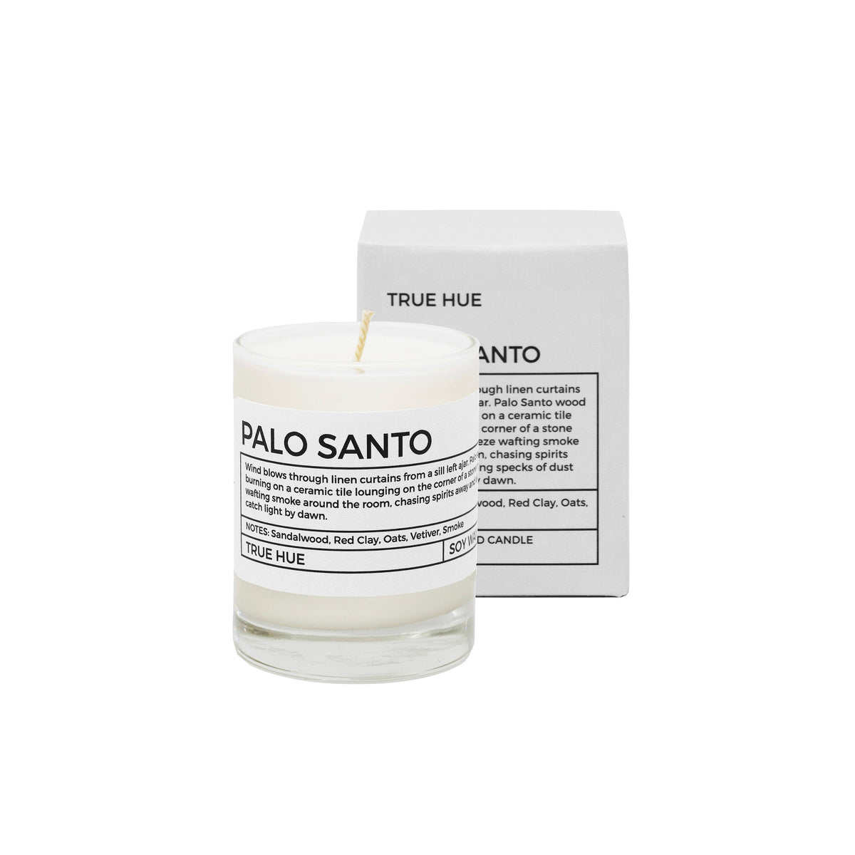 True Hue: Palo Santo Mini Candle