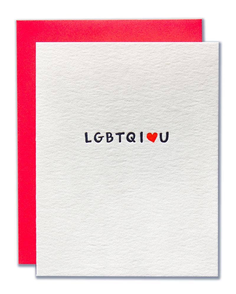 LGBTQILOVEU Card