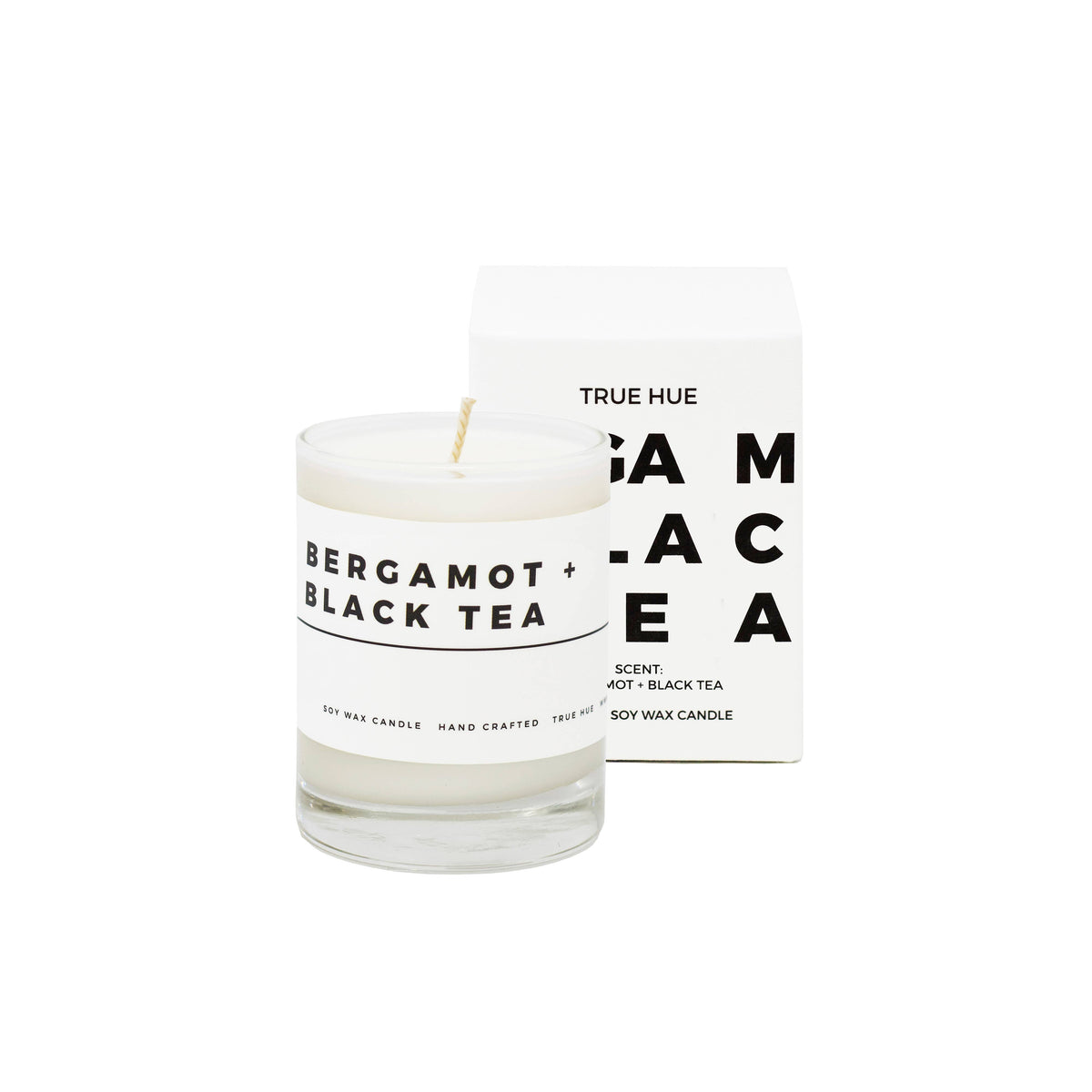 True Hue: Bergamot + Black Tea Mini Candle